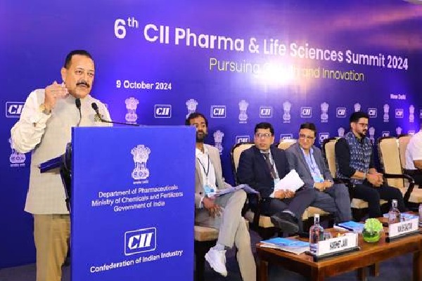 India to become global leader in biopharmaceuticals,
 bio-manufacturing by 2030: Jitendra Singh