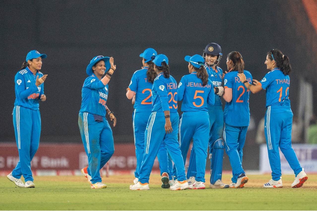 1st ODI: Radha Yadav's triple strikes help clinical India hand New Zealand a 59-run defeat