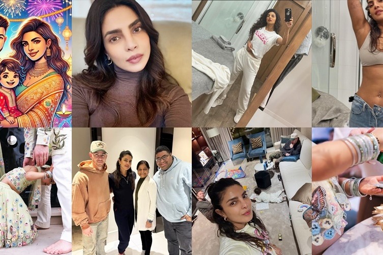 Priyanka Chopra drops cute pics of daughter Malti from October roll