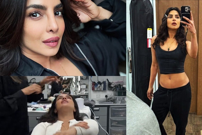 Priyanka Chopra says ‘I’m not crying’ as she gives a glimpse of her past week