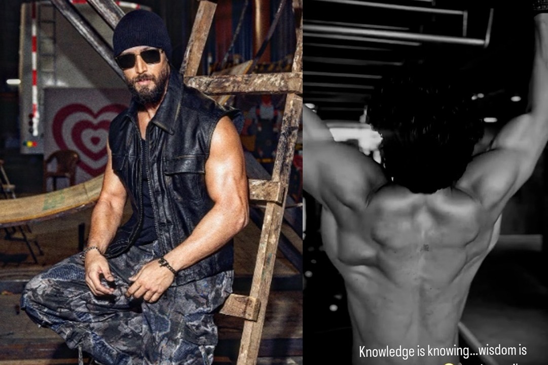 Tiger Shroff brings ‘sexy back’ as he flaunts well-chiseled physique