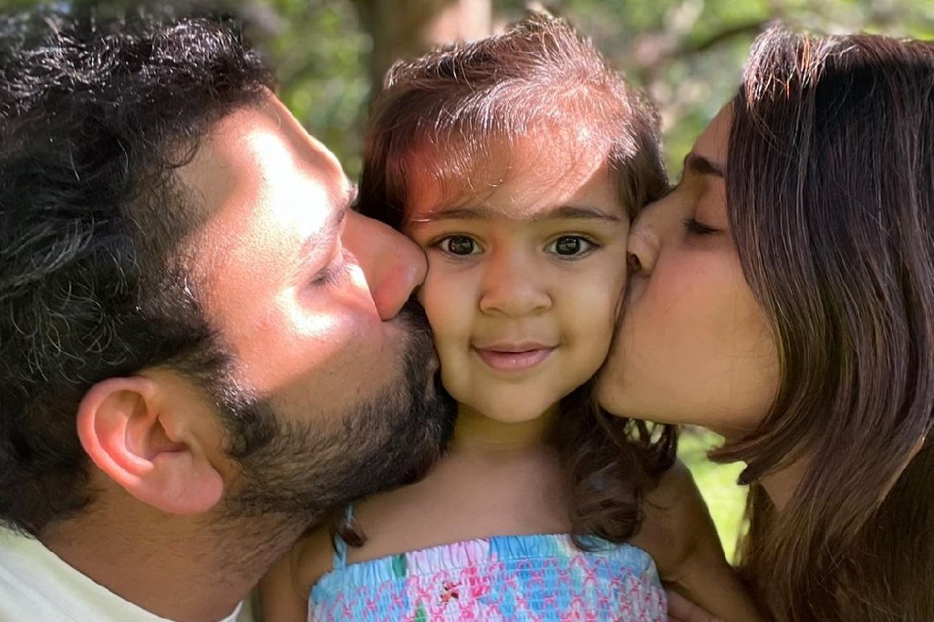 'Family, the one where we are four': Rohit Sharma and wife Ritika Sajdeh welcome second child