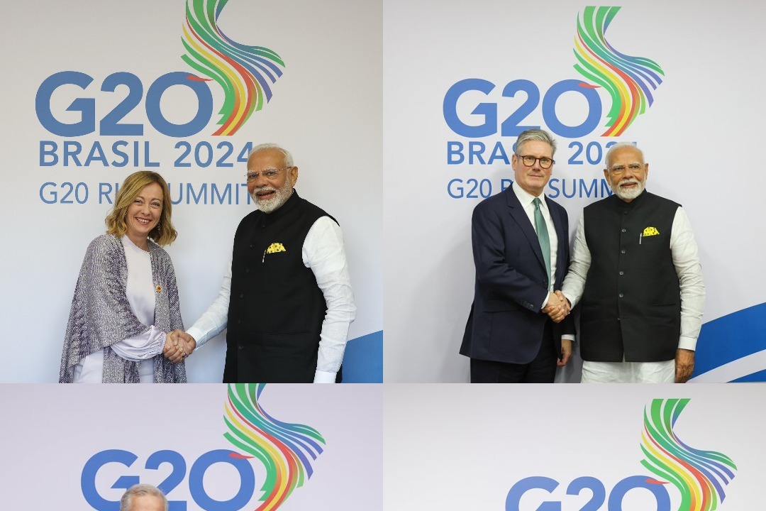 Macron to Meloni, PM Modi holds crucial meetings with world leaders during Rio G20 Summit
