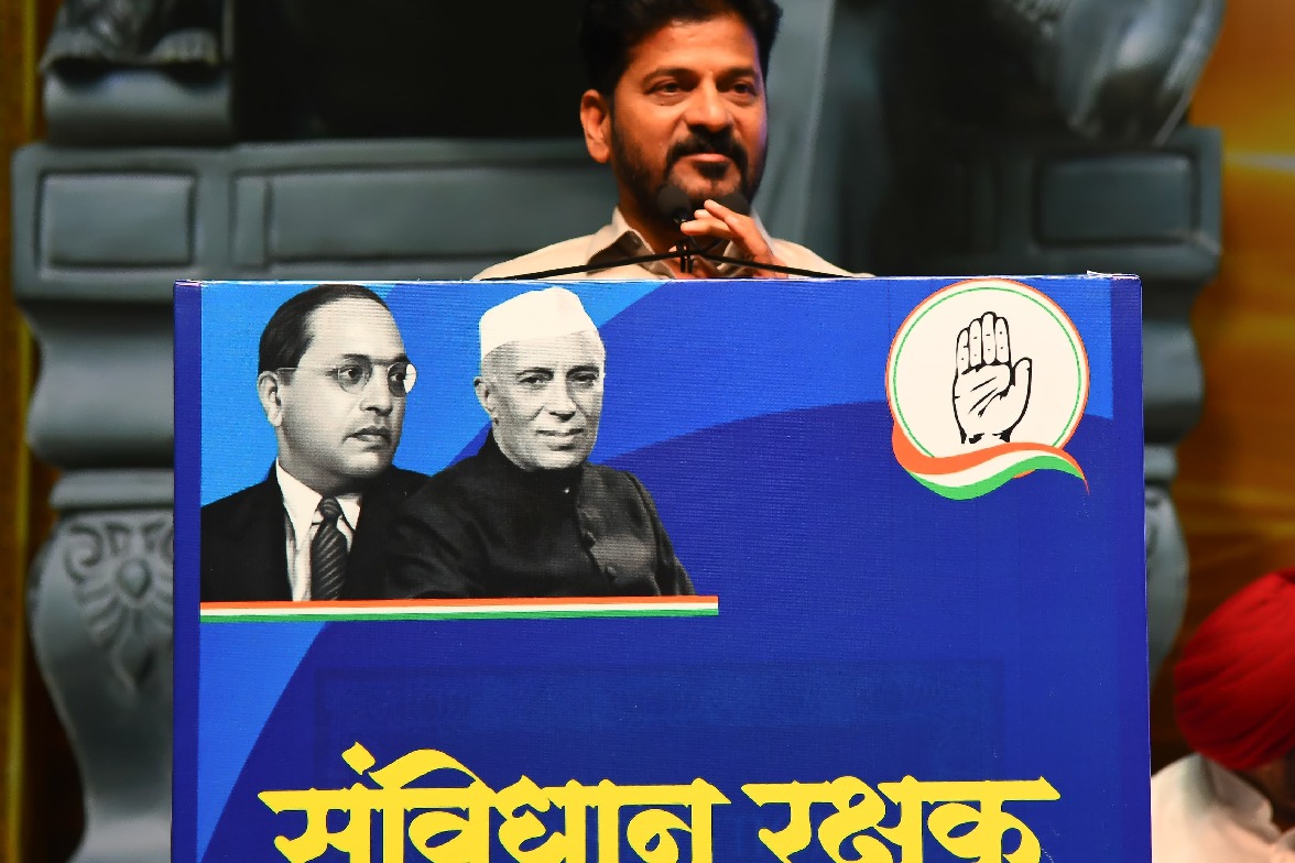 Ongoing fight is between protectors and enemies of Constitution: Revanth Reddy