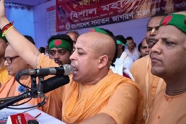 India Voices Concern Over Arrest of ISKCON Guru Chinmay Krishna Das in Bangladesh
