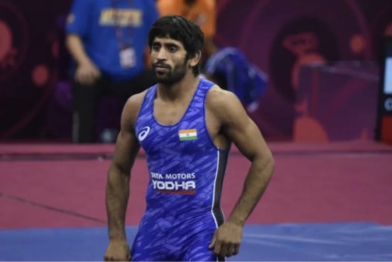 NADA bans Olympic medallist wrestler Bajrang Punia for refusing to give urine sample