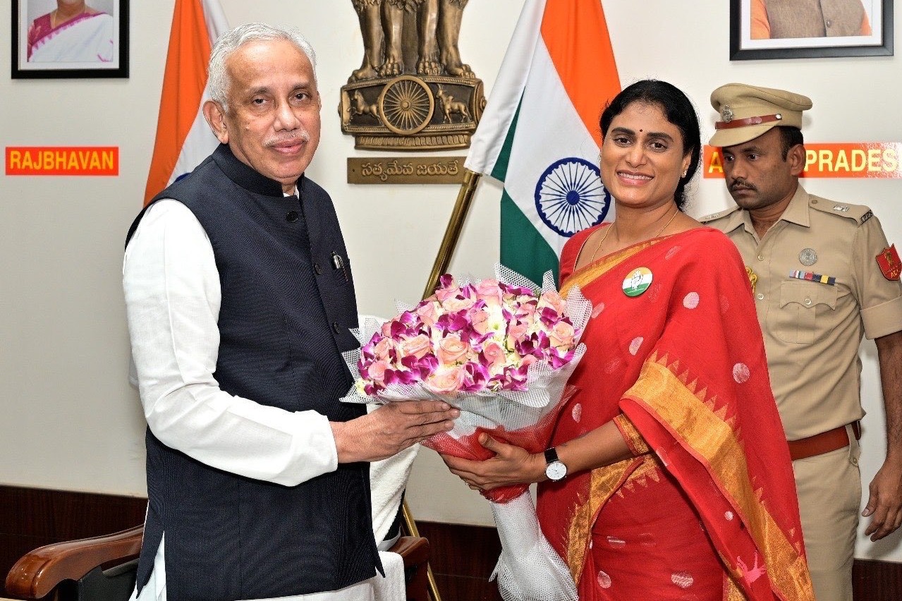 Adani Tarnishes India’s Image, Jagan Tarnishes Andhra Pradesh’s: YS Sharmila