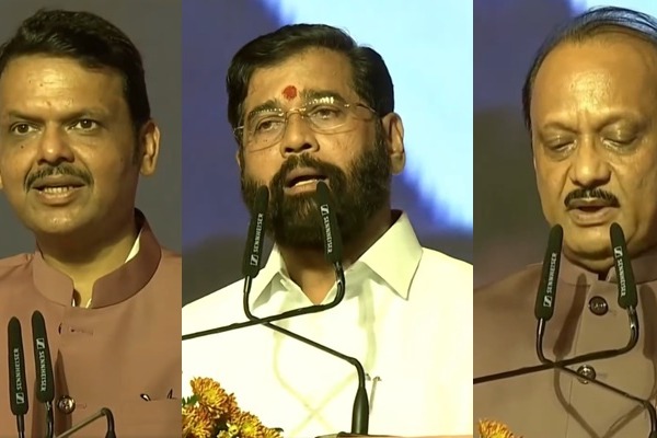 Devendra Fadnavis takes oath as Chief Minister