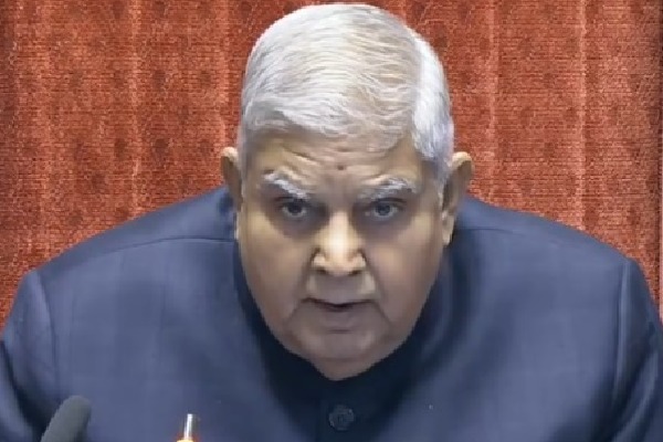 Currency notes found on Congress MP's seat in RS, Dhankhar says probe on