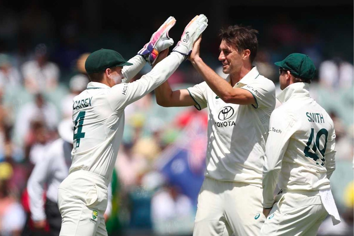 2nd Test: Australia bowl out India for 175; need 19 runs to win