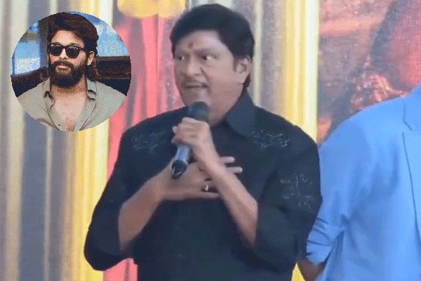 Rajendra Prasad Clarifies Comments About Allu Arjun: “He’s Like a Son to Me”