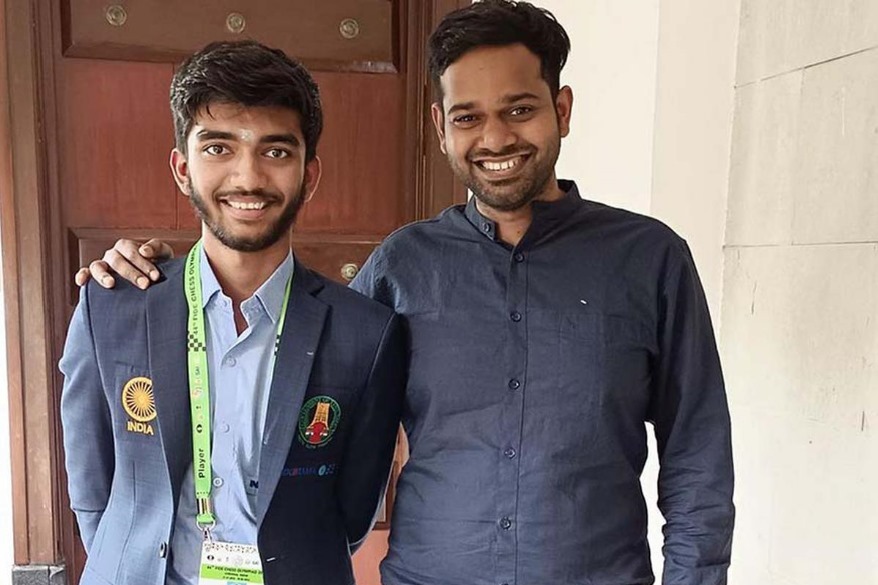 Vishnu Prasanna, the coach who helped World Champion Gukesh develop his playing style