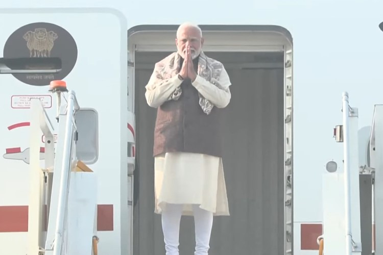 Opportunity to chalk out road map for futuristic partnership: PM Modi emplanes for Kuwait