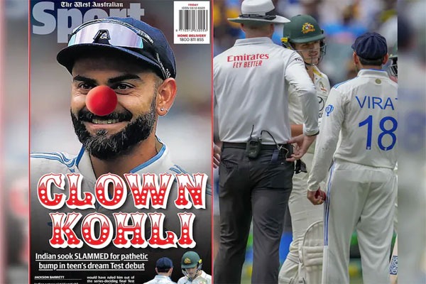 Australian Media Criticizes Kohli After On-Field Argument
