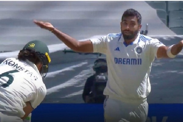 Bumrah Counters Aussie Youngster's Celebration... Here's the Video!