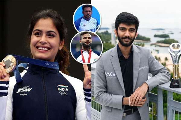 Manu Bhaker, Gukesh Kumar Among Recipients of Khel Ratna Award