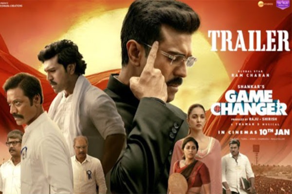 'Game Changer’ Trailer Released: Ram Charan Shines as Expected!