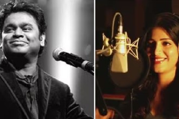 Shruti Haasan reunites with A.R. Rahman for 'It's A Break Up Da'