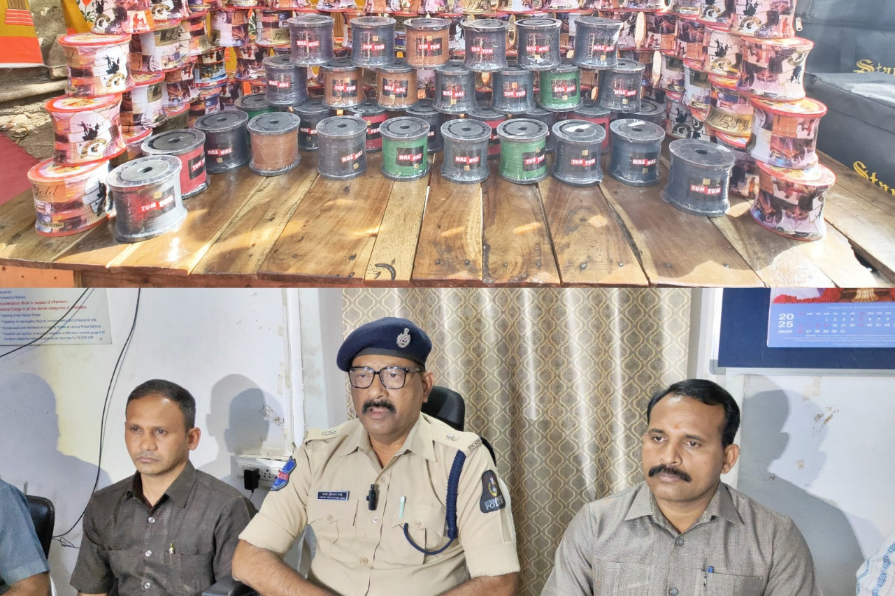 148 persons held for selling Chinese Manjha in Hyderabad