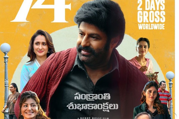 'Daaku Maharaaj' Earns Over ₹74 Crores in Two Days, Officially Announced by Production House