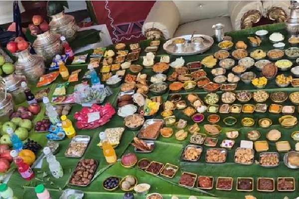 Yanam Family Welcomes Son-in-law with 465 Delicacies