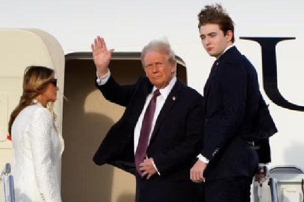 Trump family departs for Washington DC ahead of inauguration on Jan 20