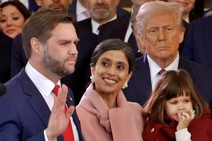 Usha becomes first Indian-American Second Lady as JD Vance takes oath as US Vice President