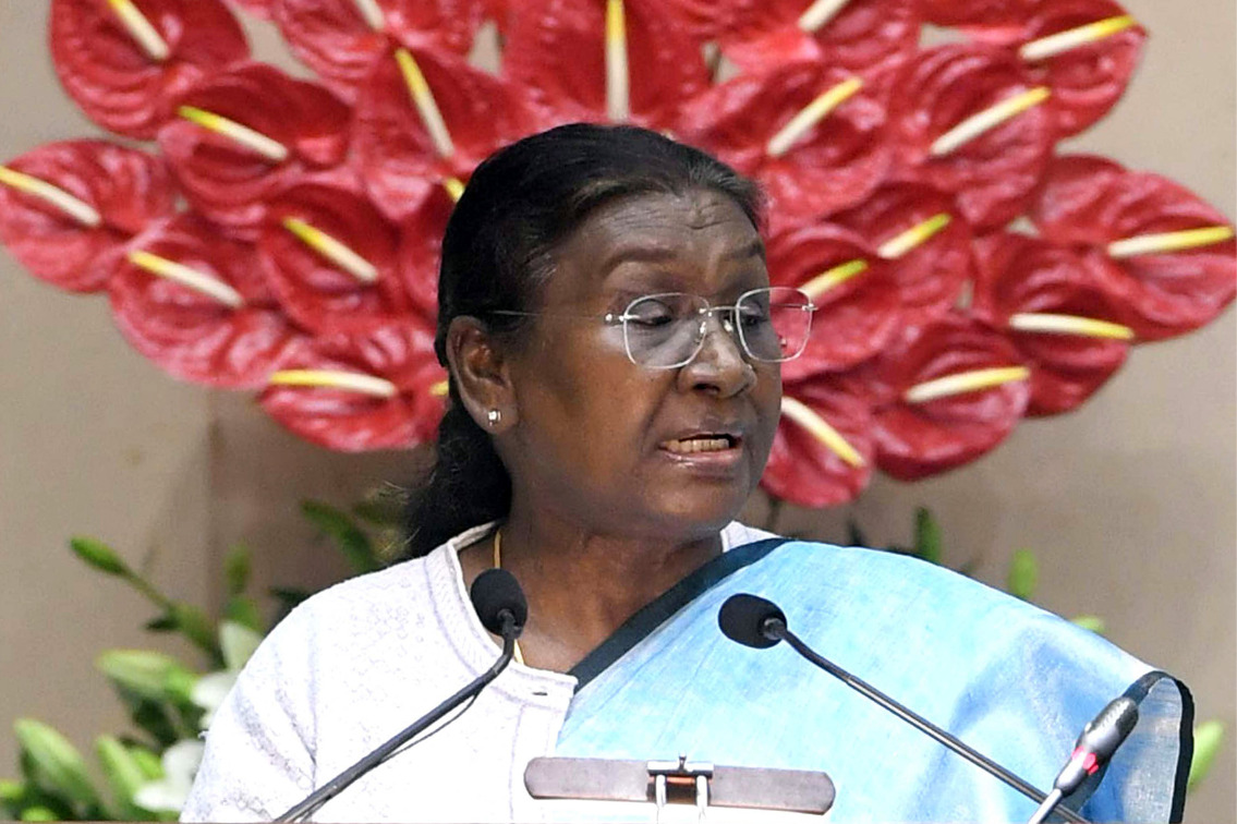 One of the greatest sons of Bharat Mata: Prez Murmu pays tribute to Netaji Subhas Chandra Bose