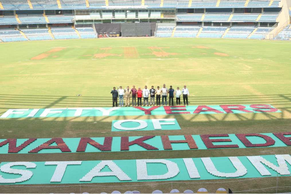 MCA achieves Guinness World Record for Largest Cricket Ball Sentence at Wankhede