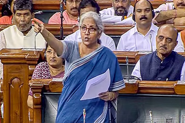 Finance Minister Nirmala Sitharaman Presents Economic Survey in Lok Sabha