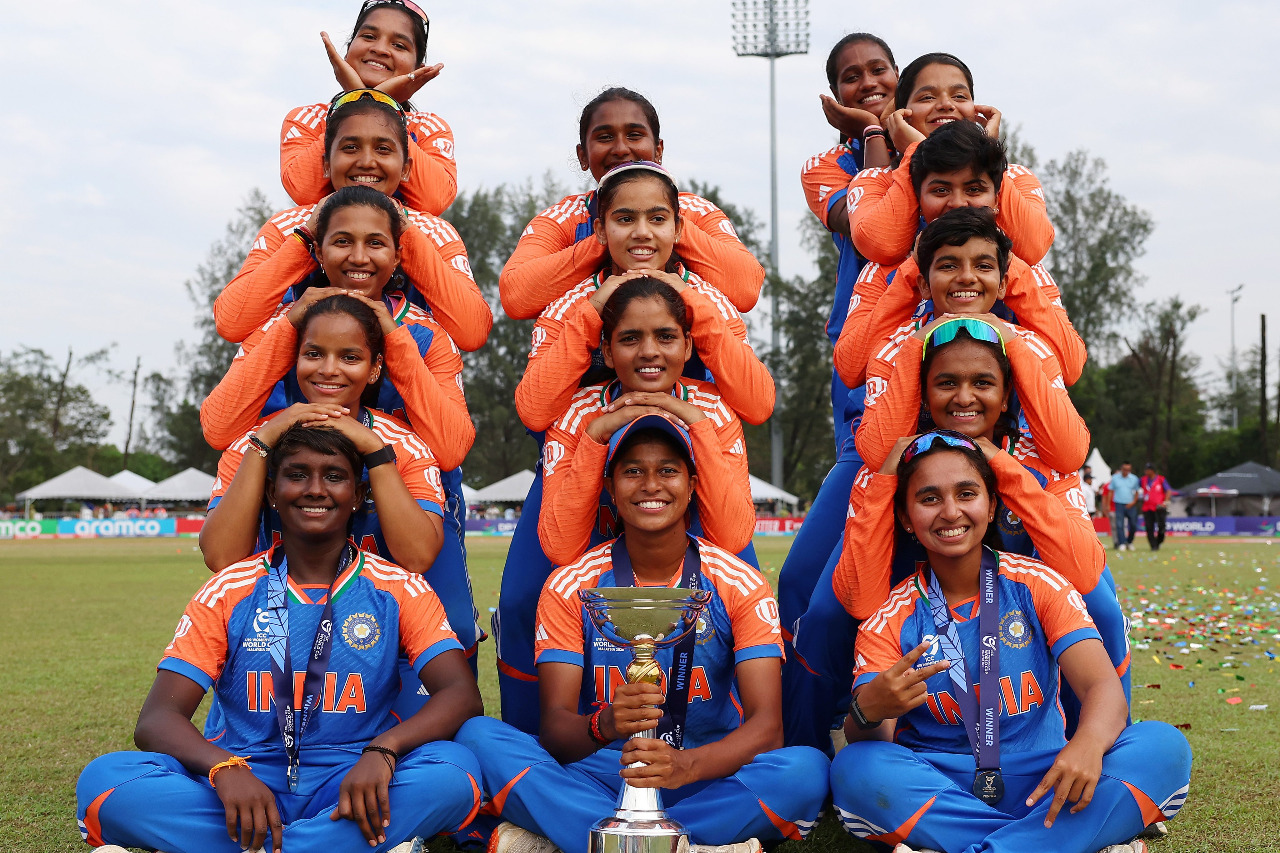 Cricket fraternity hails India women for U19 Women’s T20 World Cup glory
