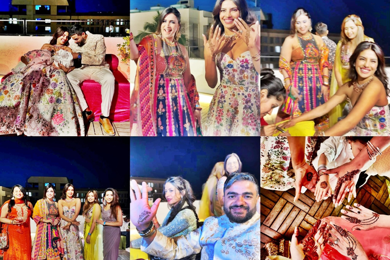 Priyanka Chopra gives a glimpse into her brother's 'Mehndi night' shenanigans