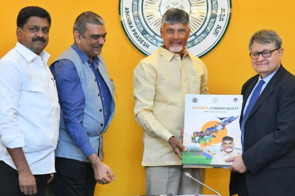 Chandrababu Naidu seeks NITI Aayog’s support to achieve Swarnandhra goal