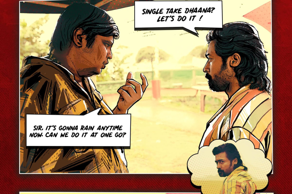 Suriya nailed the first glimpse shot of Retro in just one take!