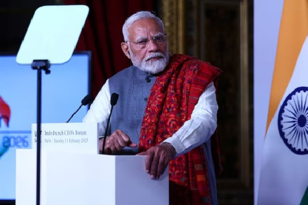 PM Modi pitches India for investment among French business leaders at Paris CEO Forum