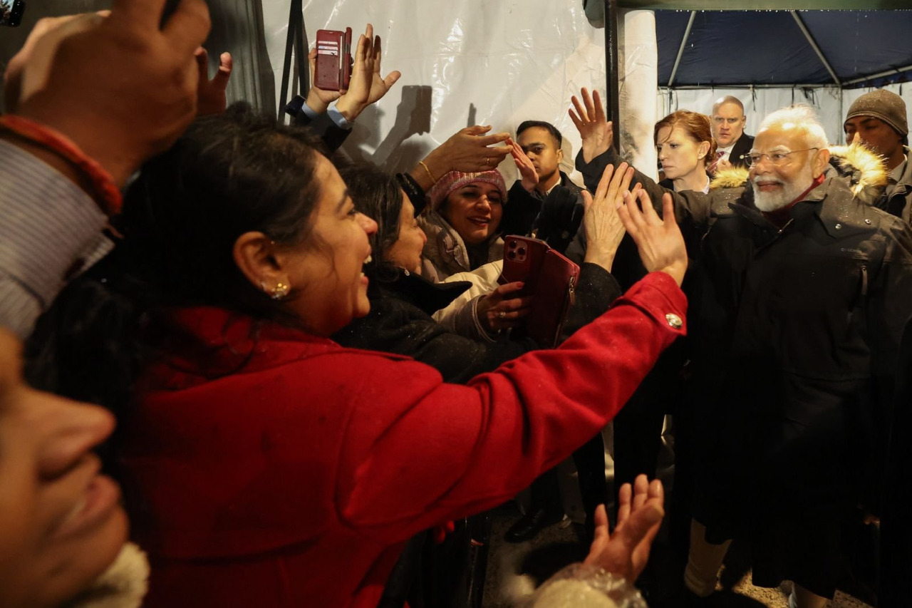 PM Modi arrives in Washington DC to rousing welcome by Indian diaspora