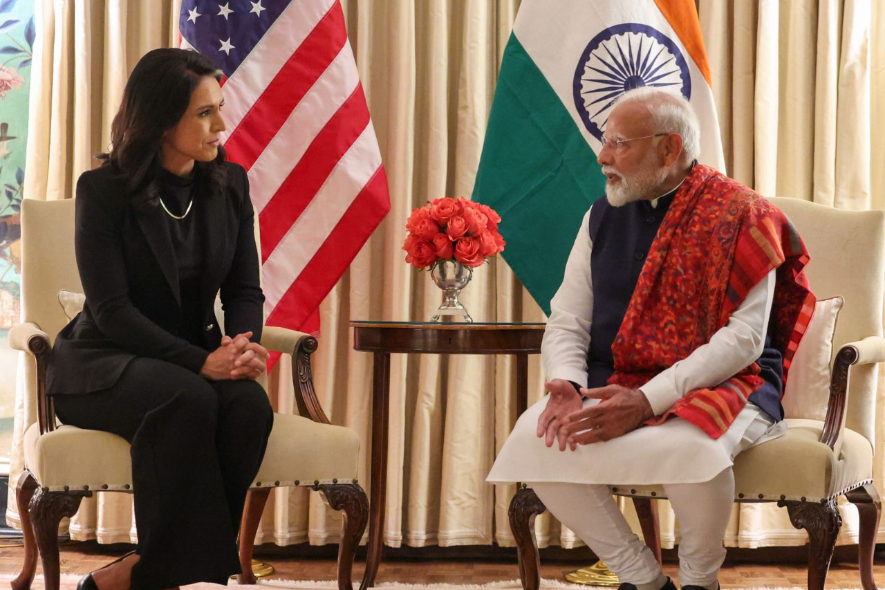 PM Modi meets Tulsi Gabbard, calls her 'strong votary of India-US friendship'
