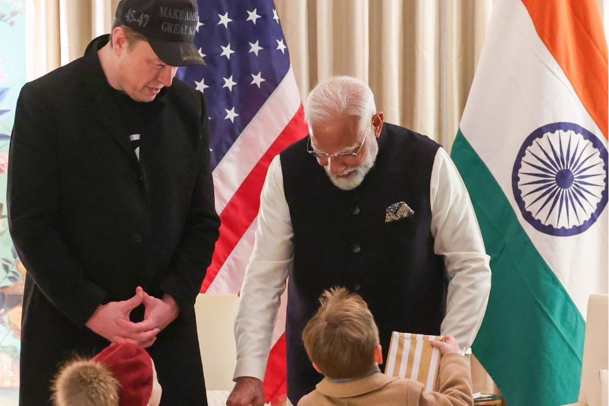 PM Modi talks 'Minimum Government, Maximum Governance' with Musk, US reforms head