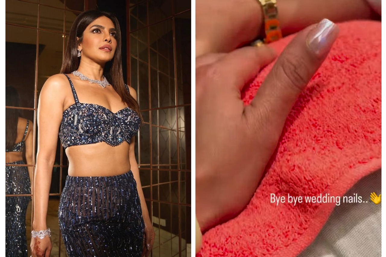 Priyanka Chopra says 'bye bye to the wedding nails'