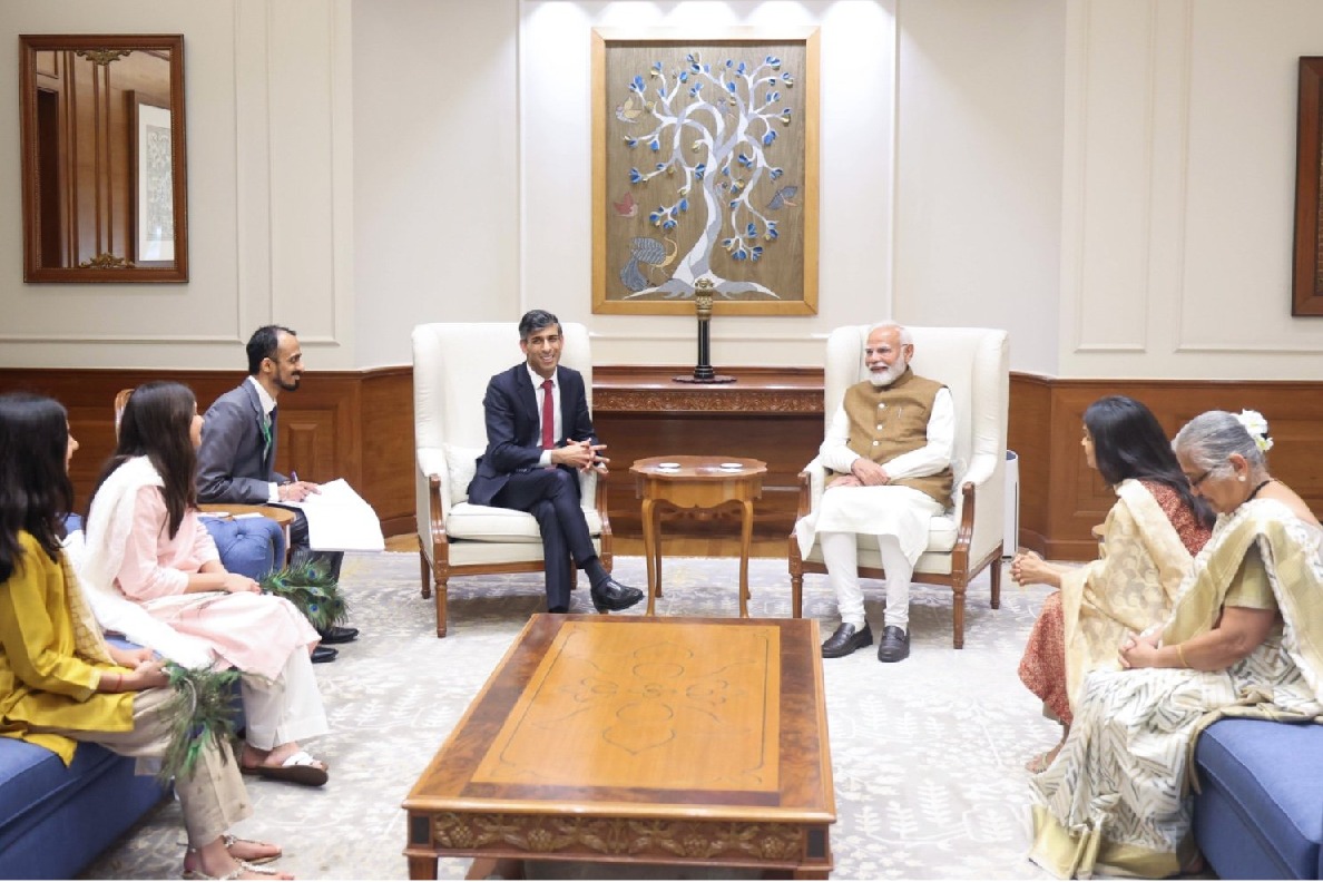 Always exciting to hear PM Modi's vision for India, says Rishi Sunak