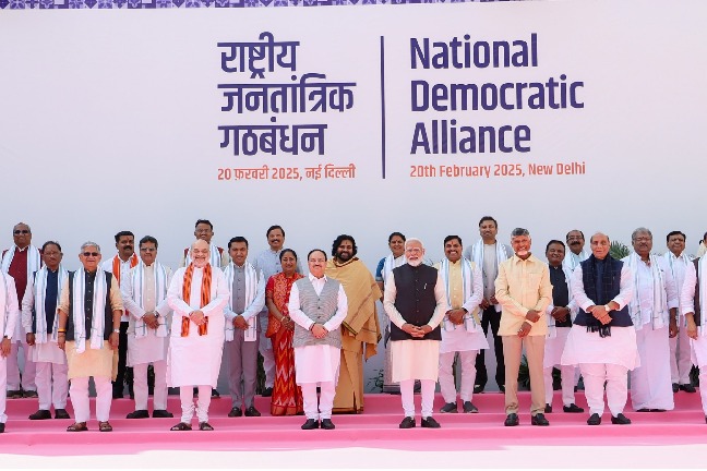 'Had a great interaction': PM Modi says after meeting key NDA leaders