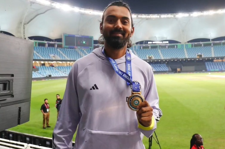 Champions Trophy: KL Rahul bags 'Fielder of the Match' medal after win over Bangladesh
