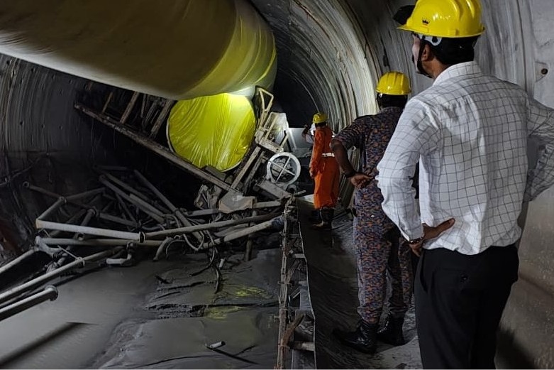 Telangana tunnel collapse: Rahul Gandhi speaks to CM as rescue operation underway