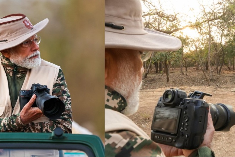 PM Modi goes on jungle safari in Gujarat's Gir wildlife sanctuary, clicks pictures of lions