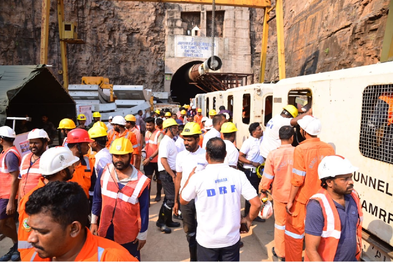 Telangana tunnel accident: Conveyor belt repair expedited to remove debris