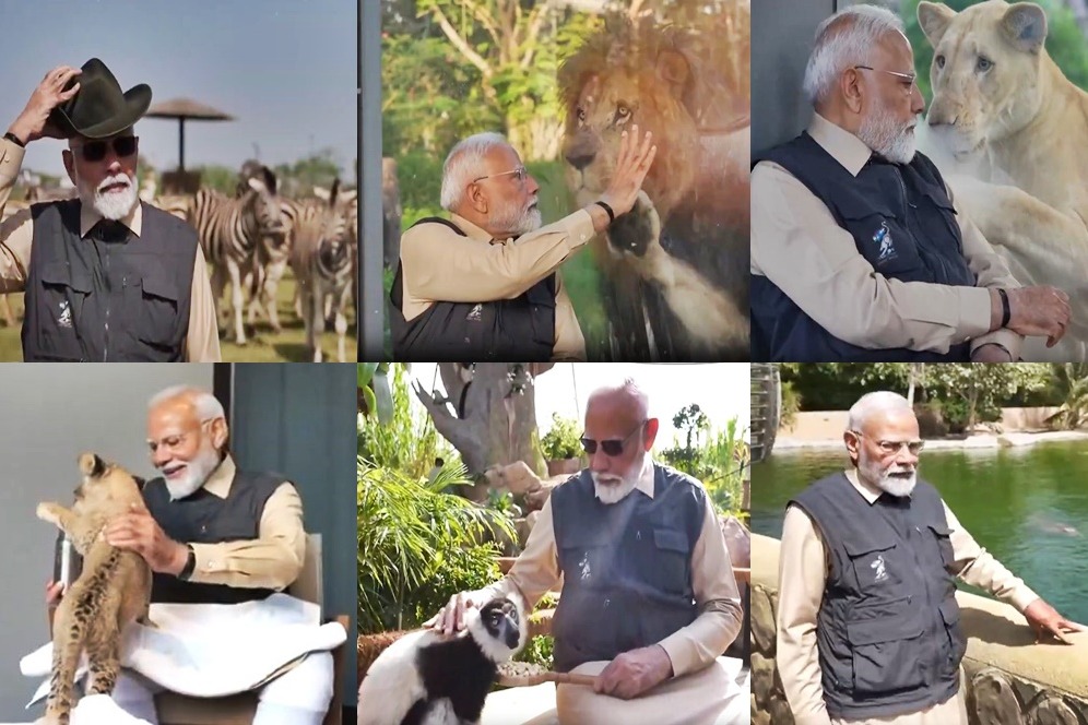 PM Modi visits Vantara - wildlife rescue, rehabilitation and conservation centre in Gujarat