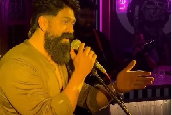 'KGF' star Yash sings 'Jotheyali Jothe Jotheyali' for wife Radhika Pandit