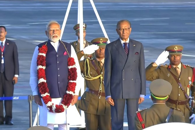 PM Modi arrives in Mauritius for two-day visit to strengthen bilateral ties