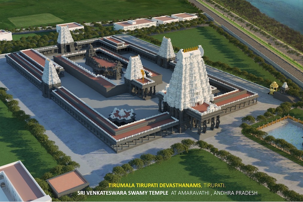 AP Govt Revives Amaravati’s Sri Venkateswara Temple Project
