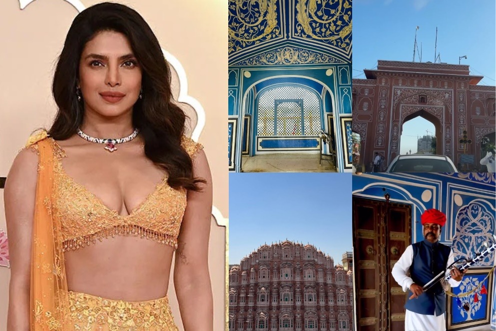 Priyanka Chopra's Jaipur trip includes a visit to the Hawa Mahal